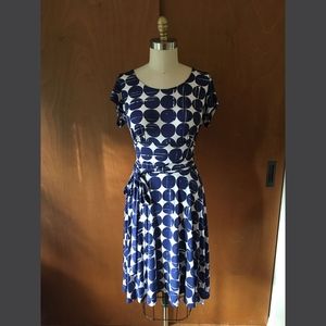 Leota dress print blue